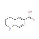 1,2,3,4-Tetrahydroquinoline-6-carboxylic acid (CAS 5382-49-0) - chemical structure image