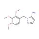 1-(2,3,4-trimethoxybenzyl)-1H-pyrazol-5-amine (CAS 956780-52-2) - chemical structure image