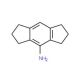 1,2,3,5,6,7-Hexahydro-S-5-indacen-4yl-amine (CAS 63089-56-5) - chemical structure image