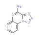 1,2,3,5,9b-Pentaaza-cyclopenta[a]naphthalen-4-ylamine (CAS 61148-29-6) - chemical structure image