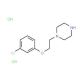 1-[2-(3-Chloro-phenoxy)-ethyl]-piperazinedihydrochloride - chemical structure image