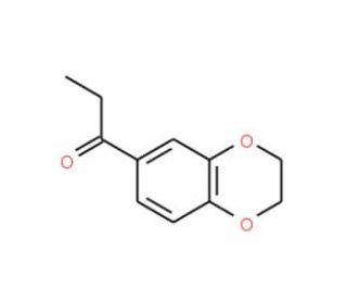 1-(2,3-Dihydro-benzo[1,4]dioxin-6-yl)-propan-1-one - chemical structure image