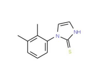 1-(2,3-dimethylphenyl)-1H-imidazole-2-thiol (CAS 17452-16-3) - chemical structure image