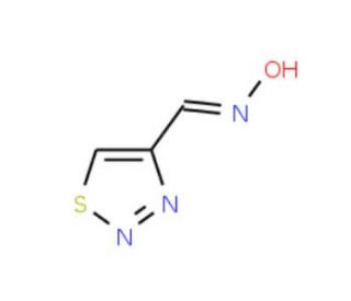 1,2,3-thiadiazole-4-carbaldehyde oxime - chemical structure image