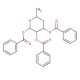 1,2,3-Tri-O-benzoyl-4-deoxy-α-L-fucopyranose (CAS 132867-80-2) - chemical structure image