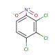 1,2,3-Trichloro-4-nitrobenzene (CAS 17700-09-3) - chemical structure image