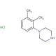 1-(2,3-Xylyl)piperazine monohydrochloride (CAS 80836-96-0) - chemical structure image