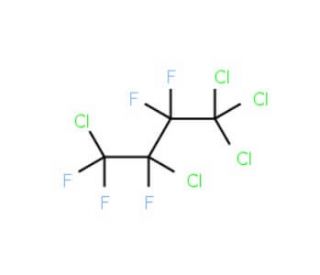 1,2,4,4,4-Pentachloropentafluorobutane (CAS 375-46-2) - chemical structure image