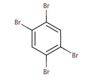 1,2,4,5-Tetrabromobenzene (CAS 636-28-2) - chemical structure image