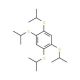 1,2,4,5-Tetrakis(isopropylthio)benzene (CAS 74542-69-1) - chemical structure image