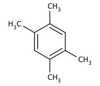 1,2,4,5-Tetramethylbenzene (CAS 95-93-2) - chemical structure image