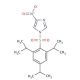 1-(2,4,6-Triisopropylbenzenesulfonyl)-4-nitroimidazole (CAS 63734-76-9) - chemical structure image