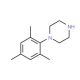 1-(2,4,6-Trimethyl-phenyl)-piperazine - chemical structure image