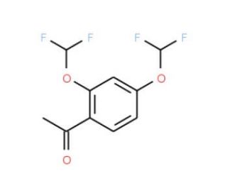 1-(2,4-Bis-difluoromethoxy-phenyl)-ethanone - chemical structure image