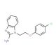 1-[2-(4-Chloro-phenoxy)-ethyl]-1H-benzoimidazol-2-ylamine - chemical structure image
