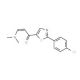 1-[2-(4-Chlorophenyl)-1,3-thiazol-5-yl]-3-(dimethylamino)-2-propen-1-one - chemical structure image