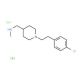 ({1-[2-(4-Chlorophenyl)ethyl]piperidin-4-yl}-methyl)methylamine dihydrochloride - chemical structure image