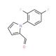 1-(2,4-Difluoro-phenyl)-1H-pyrrole-2-carbaldehyde - chemical structure image