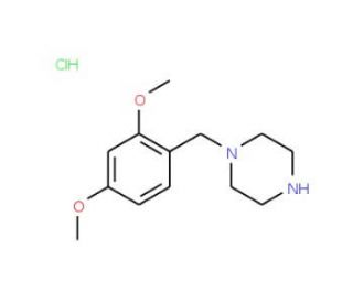 1-(2,4-Dimethoxy-benzyl)-piperazinehydrochloride - chemical structure image