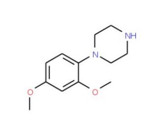 1-(2,4-Dimethoxy-phenyl)-piperazine (CAS 16015-75-1) - chemical structure image