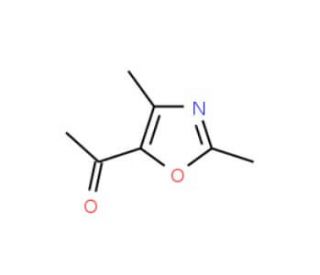1-(2,4-Dimethyl-1,3-oxazol-5-yl)ethanone (CAS 23012-25-1) - chemical structure image