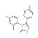 1-(2,4-dimethylphenyl)-5-(4-methylphenyl)-1H-imidazole-2-thiol - chemical structure image