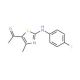 1-[2-(4-Fluoroanilino)-4-methyl-1,3-thiazol-5-yl]-1-ethanone - chemical structure image