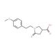 1-[2-(4-Methoxy-phenyl)-ethyl]-5-oxo-pyrrolidine-3-carboxylic acid - chemical structure image