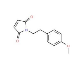 1-[2-(4-Methoxy-phenyl)-ethyl]-pyrrole-2,5-dione - chemical structure image