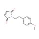 1-[2-(4-Methoxy-phenyl)-ethyl]-pyrrole-2,5-dione - chemical structure image