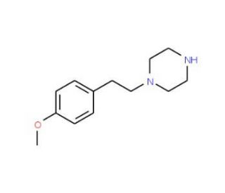 1-[2-(4-Methoxyphenyl)ethyl]piperazine - chemical structure image