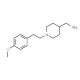 {1-[2-(4-Methoxyphenyl)ethyl]piperidin-4-yl}methylamine - chemical structure image