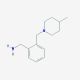 1-{2-[(4-methylpiperidin-1-yl)methyl]phenyl}methanamine hydrochloride (CAS 923688-51-1) - chemical structure image
