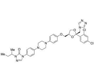 (1,2,4-Triazol-4-yl) Itraconazole (CAS 854372-77-3) - chemical structure image
