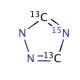 1,2,4-Triazole Labeled 13C2, 15N (CAS 288-88-0 (unlabeled)) - chemical structure image