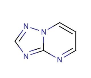 1,2,4-Triazolo[1,5-a]pyrimidine (CAS 275-02-5) - chemical structure image