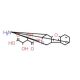 1,2,4-Trimethyl-1,2,3,4-tetrahydro-benzo-[4,5]furo-[3,2-c]pyridin-8-ylamine tartrate - chemical structure image