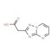 [1,2,4]triazolo[1,5-a]pyrimidin-2-ylacetic acid (CAS 716362-08-2) - chemical structure image