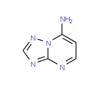 [1,2,4]Triazolo[1,5-a]pyrimidin-7-amine (CAS 5915-16-2) - chemical structure image