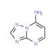 [1,2,4]Triazolo[1,5-a]pyrimidin-7-amine (CAS 5915-16-2) - chemical structure image