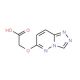 ([1,2,4]Triazolo[4,3-b]pyridazin-6-yloxy)-acetic acid (CAS 842972-47-8) - chemical structure image