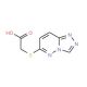 ([1,2,4]Triazolo[4,3-b]pyridazin-6-ylthio)-acetic acid - chemical structure image