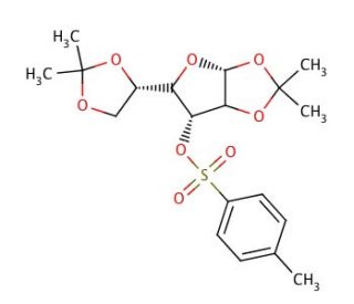1,2:5,6-Di-O-isopropylidene-3-O-tosyl-&alpha;-D-gulofuranose (CAS 19131-06-7) - chemical structure image