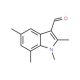 1,2,5,7-Tetramethyl-1H-indole-3-carbaldehyde - chemical structure image