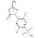 1-(2,5-Dichloro-4-sulfophenyl)-3-methyl-5-pyrazolone (CAS 108469-42-7) - chemical structure image