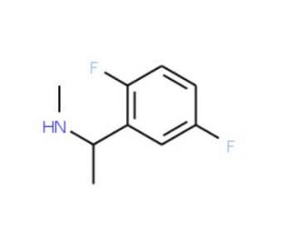[1-(2,5-difluorophenyl)ethyl](methyl)amine - chemical structure image