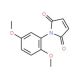 1-(2,5-Dimethoxy-phenyl)-pyrrole-2,5-dione (CAS 40783-24-2) - chemical structure image