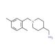 [1-(2,5-Dimethylbenzyl)piperidin-4-yl]methylamine - chemical structure image