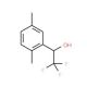 1-(2,5-dimethylphenyl)-2,2,2-trifluoroethanol - chemical structure image