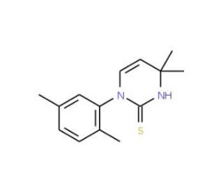 1-(2,5-Dimethylphenyl)-4,4-dimethyl-1,4-dihydropyrimidine-2-thiol - chemical structure image